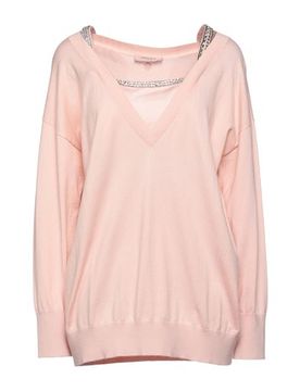 TWINSET Pullover Damen Rosa L Damen