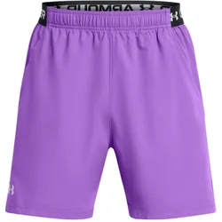 Mens Vanish Fitness Shorts With Bold Logo In Purple - Size Small