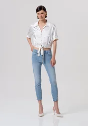Fracomina jeans donna blu chiaro