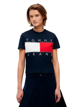 T-shirt à Manches Courtes Dw0dw22818 Dark Night Navy S