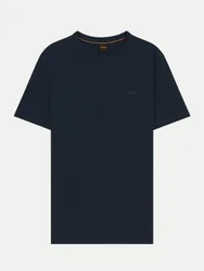 Orange T-Shirt mit Logo Tegood Blau XXL