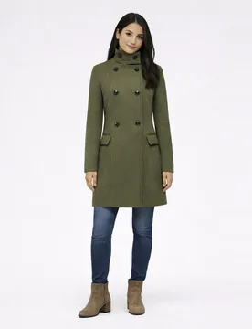 Jdy - Abrigo de mujer paño liso - JDY - FashionsVida