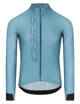 Maglia A Maniche Lunghe Gregarius Hybrid Signature Cerulean Blue