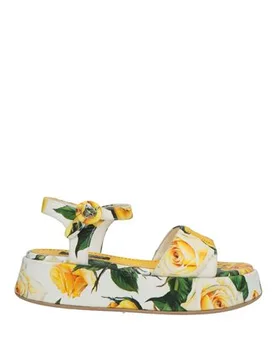 DOLCE&GABBANA Sandale Mädchen 3-8 jahre Weiß 31 Mädchen 3-8 jahre - Dolce & Gabbana - FashionsVida