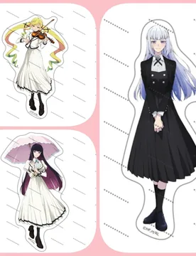 Rock Is A Ladys Modesty Anime Acrylic Stand Model Plate Decoration Originality Figure Desk Display Key Ring Fashion Tableware - Aliexpress - FashionsVida