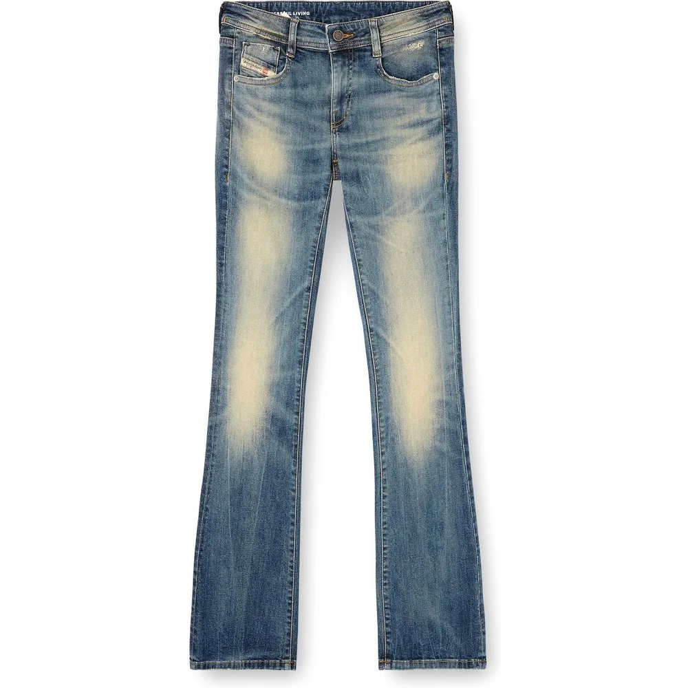 Vaquero recto de mujer fit bootcut con cintura baja - Diesel - FashionsVida