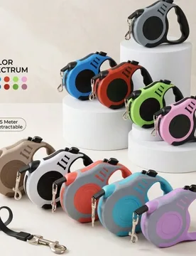 Correa retráctil para mascotas, correa para perro con forma de hueso - Shein - FashionsVida