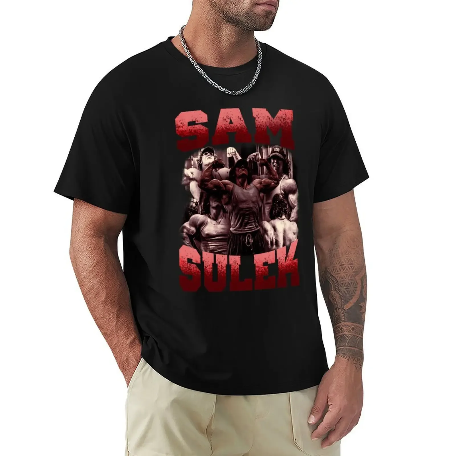 SAM SULEK PACK V2 T-Shirt Summer Print Short Sleeve Tee - Aliexpress - FashionsVida