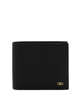Ferragamo Portafoglio in pelle nera
