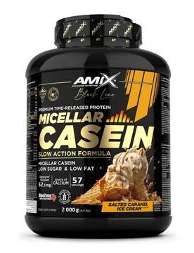 Proteina Black Micellar 2kg Casein Caramello Salato