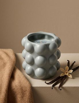 Candela profumata Cashmere&Vanilla - turchese pallido