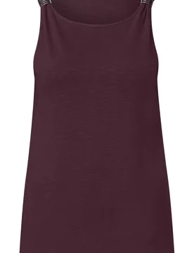 LTD QR top w.shoulder detail female - 44 - FashionsVida