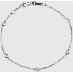 Pulsera de oro y diamantes