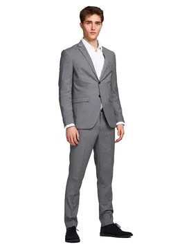 Costume Franco Light Grey Melange 46