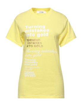 Camiseta Mujer Amarillo pastel L,M,S Mujer