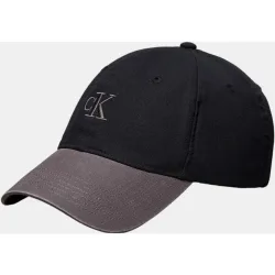 Gorra bicolor de algodón