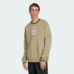 Felpa Badge Crewneck S Orbit Green