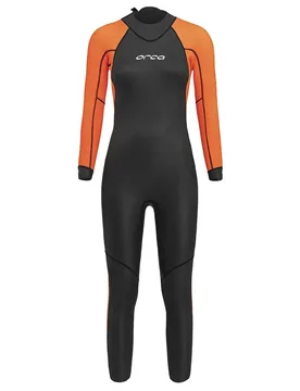 Vitalis Hi-vis Woman Long Sleeve Neoprene Wetsuit Black L Women - Orca - FashionsVida