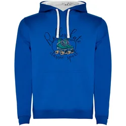 Sweat à Capuche Classic Sport Bicolor Royal Blue / White 2XL