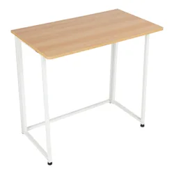 Klappbarer Schreibtisch beige