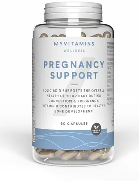 Cápsulas de apoyo al embarazo - 60 Capsules, 30raciones - Myvitamins - FashionsVida