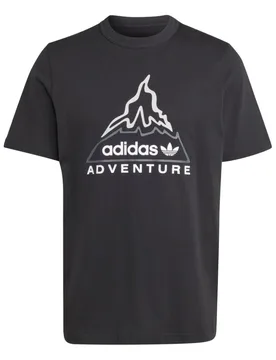 Adventure Volcano Tee - T-Shirt-kurzarm - schwarz - Herren - Size: L - Adidas - FashionsVida