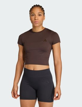 T-shirt Baby Knit Workout Essentials M Aurora Coffee
