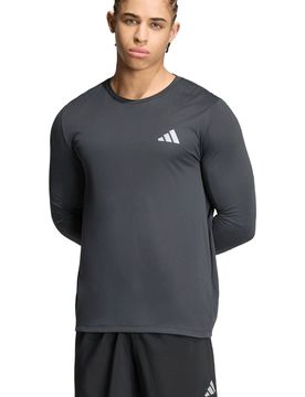 Run essentials camiseta técnica manga larga hombre Negro (M)