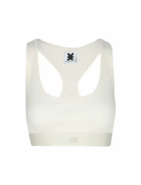 Bralette bianco sporco bianco L - Karo Kauer - FashionsVida