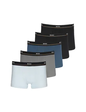 Calzoncillos paquete de 5 unidades varios azul M - BOSS - FashionsVida