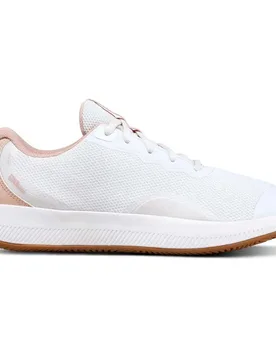 Intrigue Lite All Court Shoes White / Cameo Rose / Gum1A UK 7 - Wilson - FashionsVida