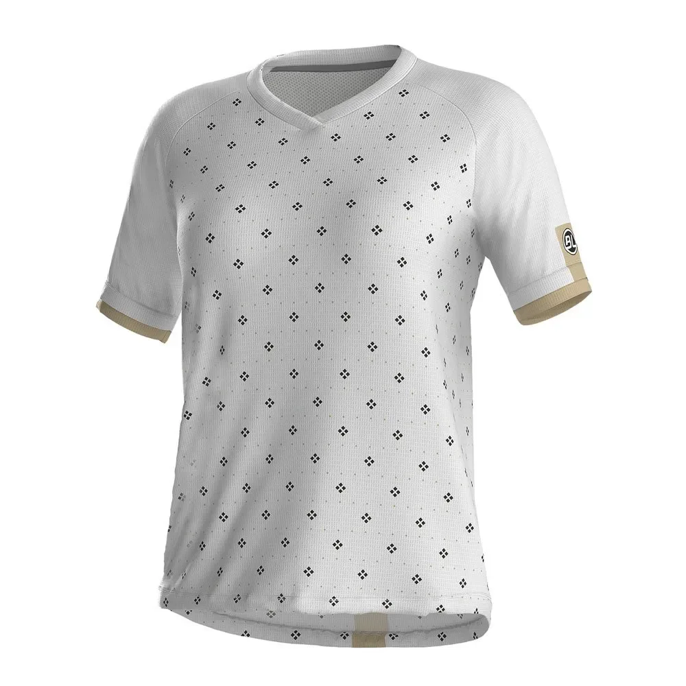Maglia Da Enduro A Maniche Corte Perla Ivory - Bicycle Line - FashionsVida