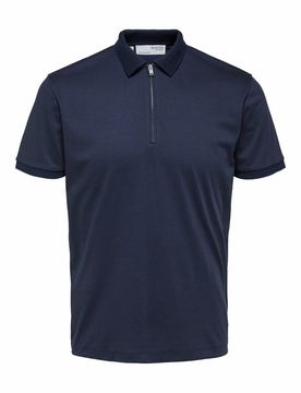 SELECTED Camiseta 'SLHFave' navy