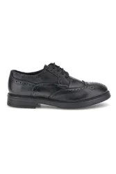 Scarpe stringate nere brogue in vera pelle 168 45