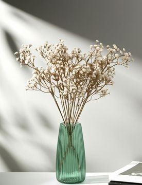 Pianta ornamentale artificiale 3 pack - bianco