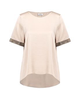 Blusenshirt beige 48