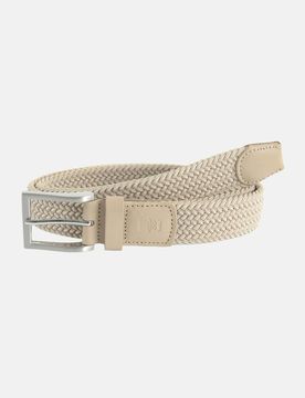 Gürtel mit Stretchband Beige 95