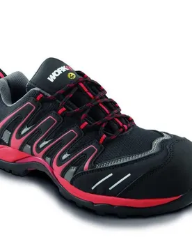 Chaussures De Sécurité Trail Esd Black / Red EU 35