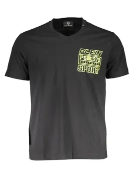 Herren T-Shirt Schwarz TIPS103_NERO_99-BLACK