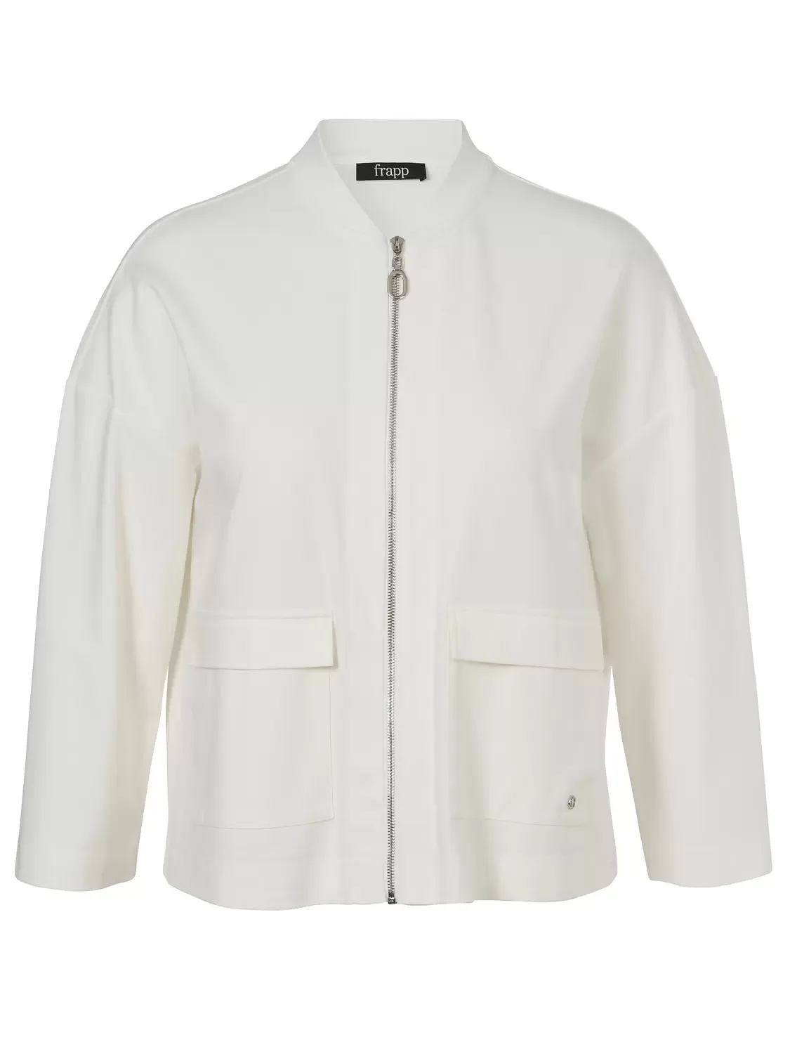 Jacke Stehkragen 1/1 Arm Zipper female - 48 - FashionsVida