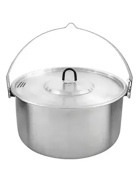 Topf Kettle II 4.0 L silberfarben Default Title adult - Tatonka - FashionsVida