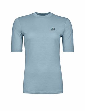 T-shirt fonctionnel 185 Merino MTN Hug bleu clair S