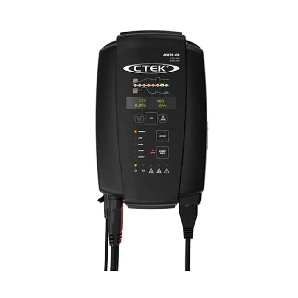 Mxts 40 12/40/battery Charger 20a 24v Black One Size unisex - CTEK - FashionsVida
