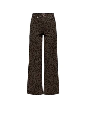 Jeans Wide Leg ONLMADISON marrone XS/L32 - Only - FashionsVida