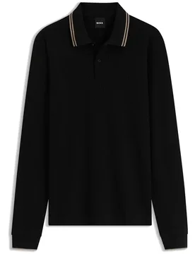 Polo A Maniche Corte Pittman 10 10283332 Black XL - BOSS - FashionsVida