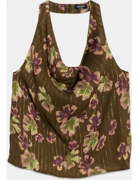 Top de mujer halter sin mangas - Noon - FashionsVida