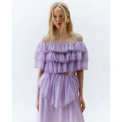 Sfera - Vestido volantes schiffly
