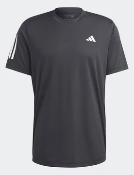 T-shirt da tennis Club 3-Stripes XS Black - Adidas - FashionsVida