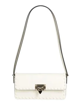 Schultertasche Damen Cremeweiß -- Damen - Valentino Garavani - FashionsVida