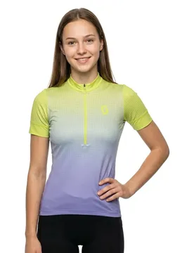 Maglia A Maniche Corte Endurance 15 Bitter Yellow / Dream Blue